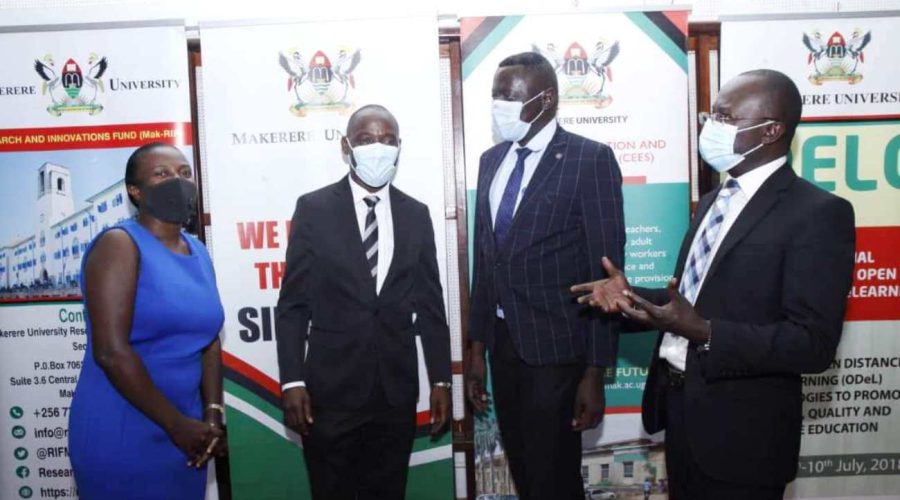 Makerere-CEES-MoES-Press-Conference-Education-Symposium-12thNov2021-Group